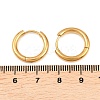 304 Stainless Steel Huggie Hoop Earrings EJEW-O087-06I-G-3