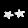 Natural Freshwater Shell Starfish Charms SHEL-K006-42-2