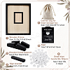 Rectangle Wooden Wedding Guest Book ODIS-WH0043-231-2
