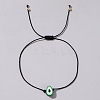 Fruit Avocado Polymer Clay Braided Bead Bracelets LP5577-4-1