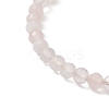 Natural Gemstone Beaded Cuff Bangles BJEW-JB13326-6