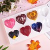 2Pcs 2 Style DIY Food Grade Silicone Molds DIY-SZ0006-55-6