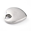 Non-Tarnish 304 Stainless Steel Pendants STAS-B005-02P-3