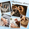 20Pcs Suede Fiber Glasses Cleaning Cloth AJEW-GF0012-51A-5