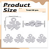 60Pcs 304 Stainless Steel Charms STAS-LP0002-59-2