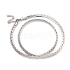 Non-Tarnish 304 Stainless Steel Chain Necklaces NJEW-R266-08P-2