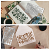 Retro Stainless Steel Metal Cutting Dies Stencils DIY-WH0242-298-4
