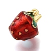 Brass Enamel Pendants KK-K401-47C-G-2