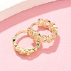 Hollow Heart Brass Hoop Earrings EJEW-Z102-17G-2