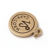 Brass Pendants LS-KK-I668-01AB-08-2