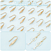 Ion Plating(IP) 316 Surgical Stainless Steel Earring Hooks STAS-UN0058-42G-4