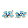 304 Stainless Steel Enamel Pendants X-STAS-K256-15G-02-2