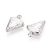 304 Stainless Steel Charms STAS-T067-78P-2