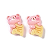 Cartoon Bear Opaque Resin Decoden Cabochons CRES-I031-05-1