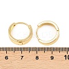 Brass Hoop Earrings EJEW-D348-25G-3