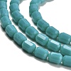 Opaque Glass Beads Strands GLAA-G112-04G-2