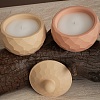 Faceted Round DIY Candle Cup Silicone Molds DIY-Q037-07B-2