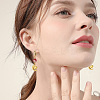 16Pcs 4 Styles Rack Plating Brass Clip-on Earring Converters Findings KK-BBC0019-59-5