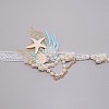 Lace Headbands for Girls LS-OHAR-WH0021-01-4