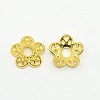 Tibetan Style Alloy Bead Caps K0P34011-1