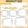 Acrylic Quilting Templates DIY-BC0014-01B-2