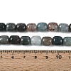Baking Paint Crackle Glass Beads Strands DGLA-N019-01B-11-2