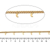 Ion Plating(IP) 304 Stainless Steel Curb Chains CHS-G041-02G-02-2