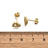 Heart Sparkling Cubic Zirconia Stud Earrings for Girl Women LS-EJEW-H126-18G-3