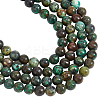  2 Strands Natural African Turquoise(Jasper) Beads Strands TURQ-NB0001-23-6