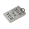 304 Stainless Steel Pendants STAS-Z097-22AS-2