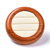 Fashion Velvet Wood Ring Stand ODIS-P008-08-2