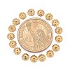 Brass Bead Cap LS-X-KK-P032-06-NR-3