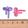 Rack Plating Spray Painted  Alloy and ABS Imitation Pearl Pendants X-PALLOY-T090-44-4