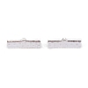 304 Stainless Steel Ribbon Crimp Ends STAS-P249-29A-S-1