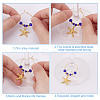 24Pcs 6 Styles Alloy Wine Glass Charms AJEW-GO00014-3