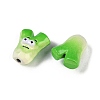 Spray Painted Alloy Beads FIND-G076-03-2