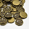 Antique Bronze Plated Alloy Rhinestone Charms LS-ALRI-J153-02-NF-2