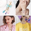20Pcs 2 Styles Glass Bottle Pendants CRES-YW0002-63-5