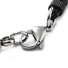 201 Stainless Steel Link Chain Bracelets BJEW-Z023-02B-3