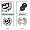 201 Stainless Steel Commemorative Coin AJEW-CN0002-24H-3