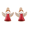 Alloy Enamel Pendants FIND-I065-03B-KCG02-1