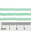 Baking Paint Transparent Glass Beads Strands DGLA-A034-J2mm-B05-5