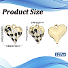 12Pcs Alloy Enamel Pendants ENAM-SC0006-59-2