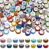 120Pcs Resin European Beads FIND-SP0002-05A-1
