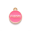 Alloy Enamel Pendants ENAM-S124-01A-03H-3