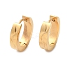 304 Stainless Steel Polishing Effect Hoop Earrings EJEW-M001-32G-4