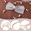 24Pcs 3 Colors Alloy & Resin Napkin Rings AJEW-GA0007-75-4