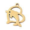 201 Stainless Steel Charms STAS-Q341-14G-2