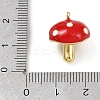 Brass Enamel Pendants KK-R224-15C03-G-3