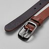 PU Leather Corset Belts with Zinc Alloy Clasps AJEW-WH0007-34A-2